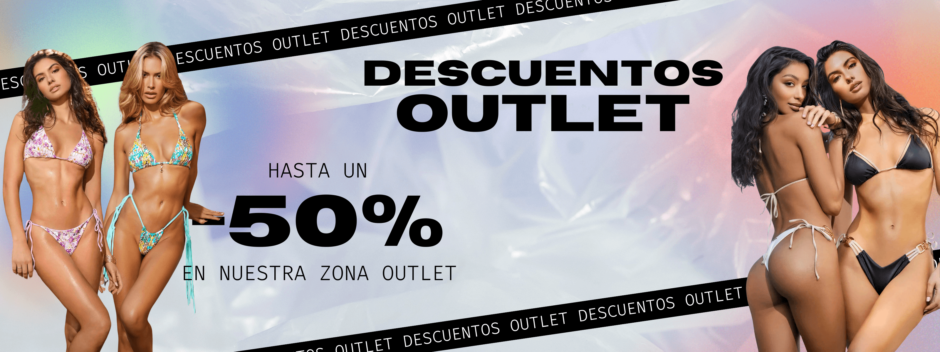 Giebelle banner hero descuentos outlet español - Ofertas moda baño premium PC