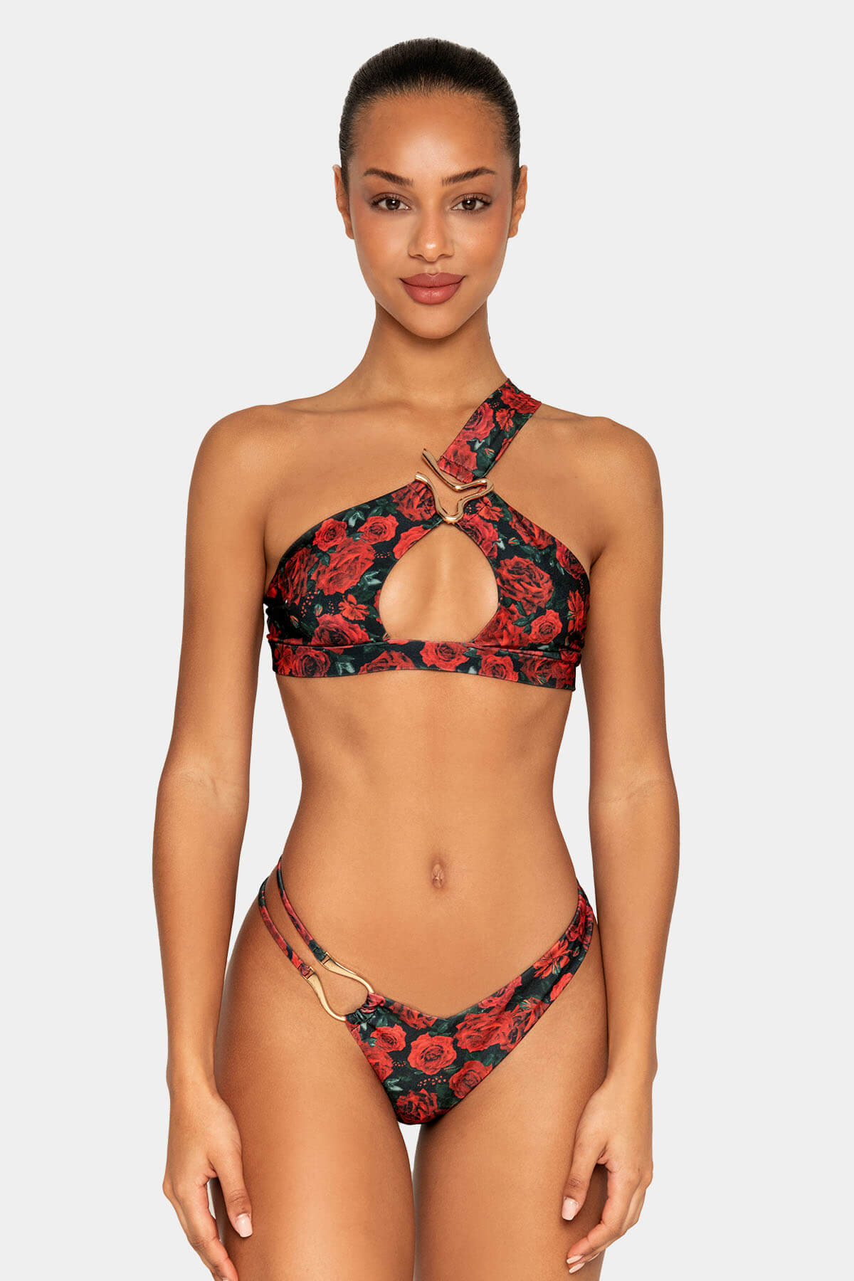 Bikini Sevilla Giebelle vista frontal - Patrón andaluz push-up moldeador frente