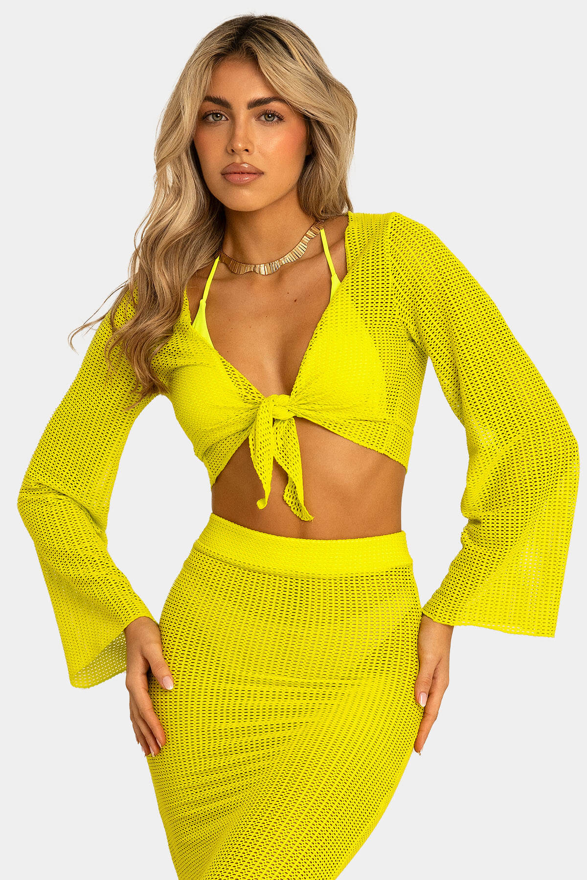 Top Pineapple Giebelle - Top conjunto estampado piña moda playa exclusiva