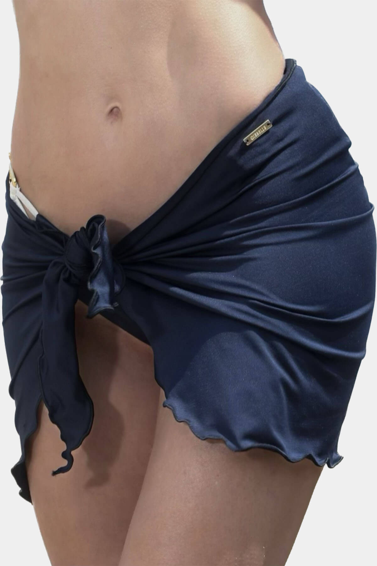 Pareo Black Giebelle - Pareo negro elegante minimalista beach cover